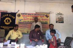 Mega Health Camp, TSWRS, Navipet, NZB